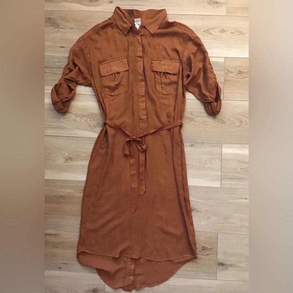 Free People Midi Shirt Dress S NWT (Deadstock)